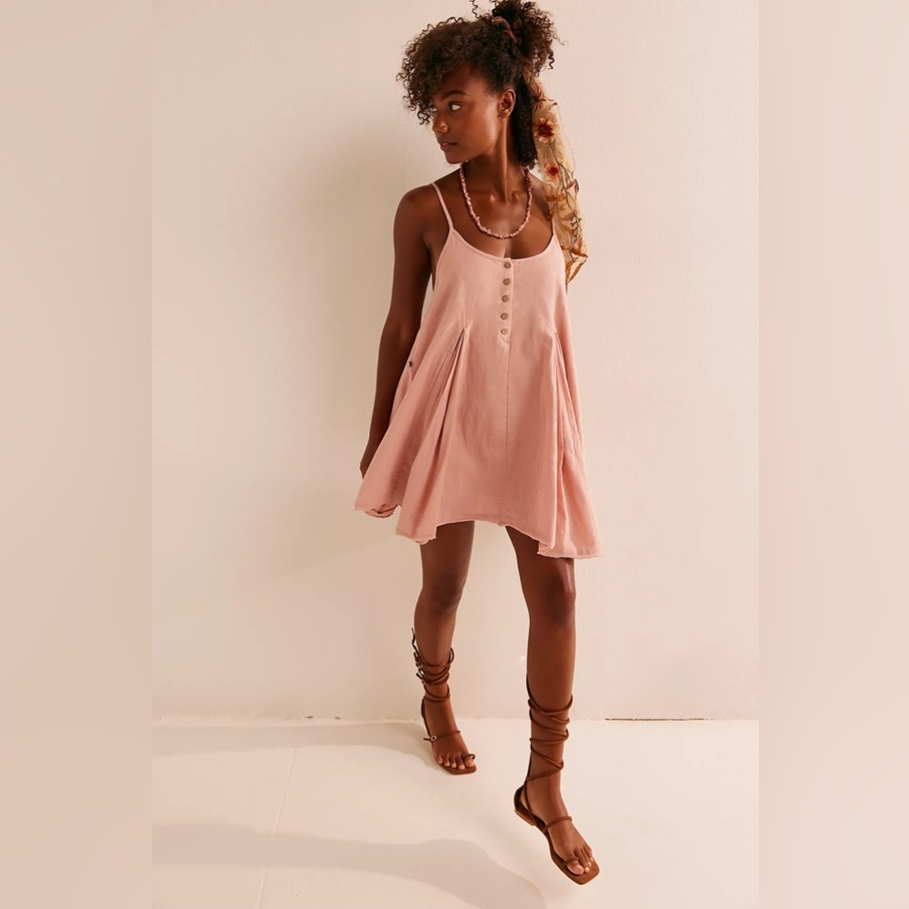 FREE PEOPLE Medium Pick Me Up Mini Dress